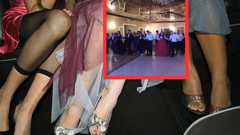 Zaskoczyli na studniówce polonezem w remixie