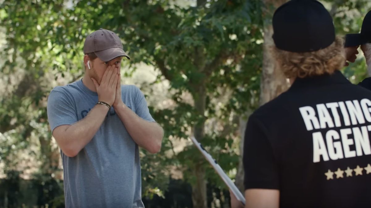 Kadr z filmiku z księciem