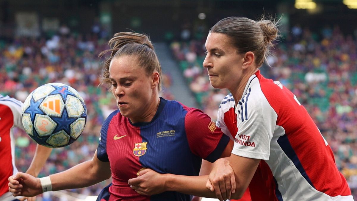 Arsenal pokonał 1:0 FC Barcelona w finale Ligi Mistrzyń