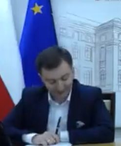 Odpytywali polityków PiS. Nagle padł wulgaryzm