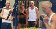 56-letni Vincent Cassel wylewa siódme poty na siłowni, flirtując z MŁODSZĄ o 29 lat modelką (ZDJĘCIA)