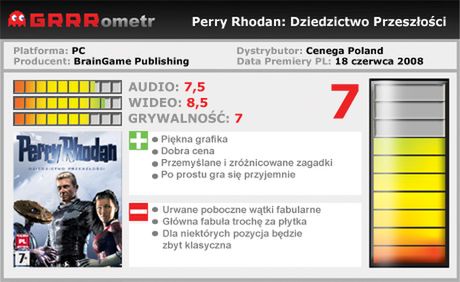 GRRRecenzja: Perry Rhodan: Dziedzictwo Przeszłości 7