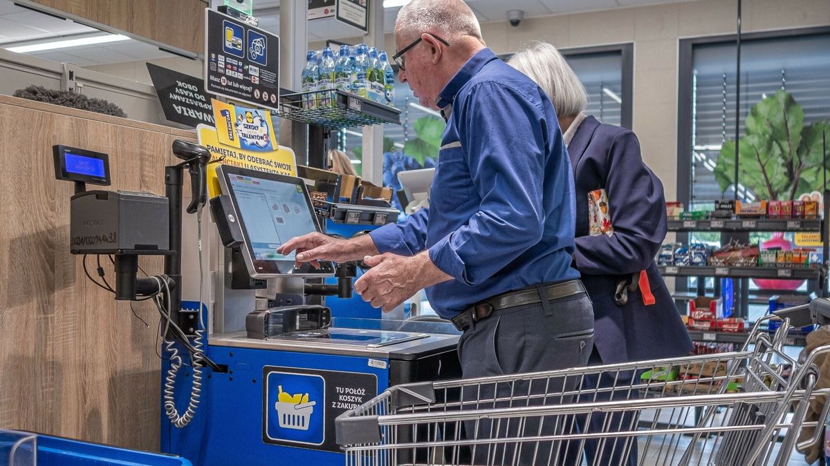 Zakupy w supermarkecie