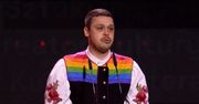 Jakub Skrzywanek odebrał nagrodę w tęczowych barwach. Uderzył w PiS
