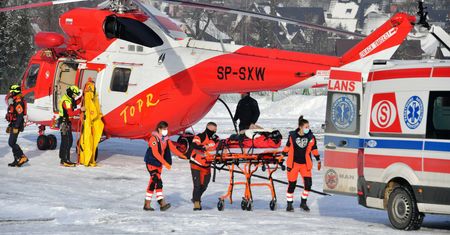 Poważny wypadek w rejonie Kasprowego Wierchu. Było o krok od tragedii