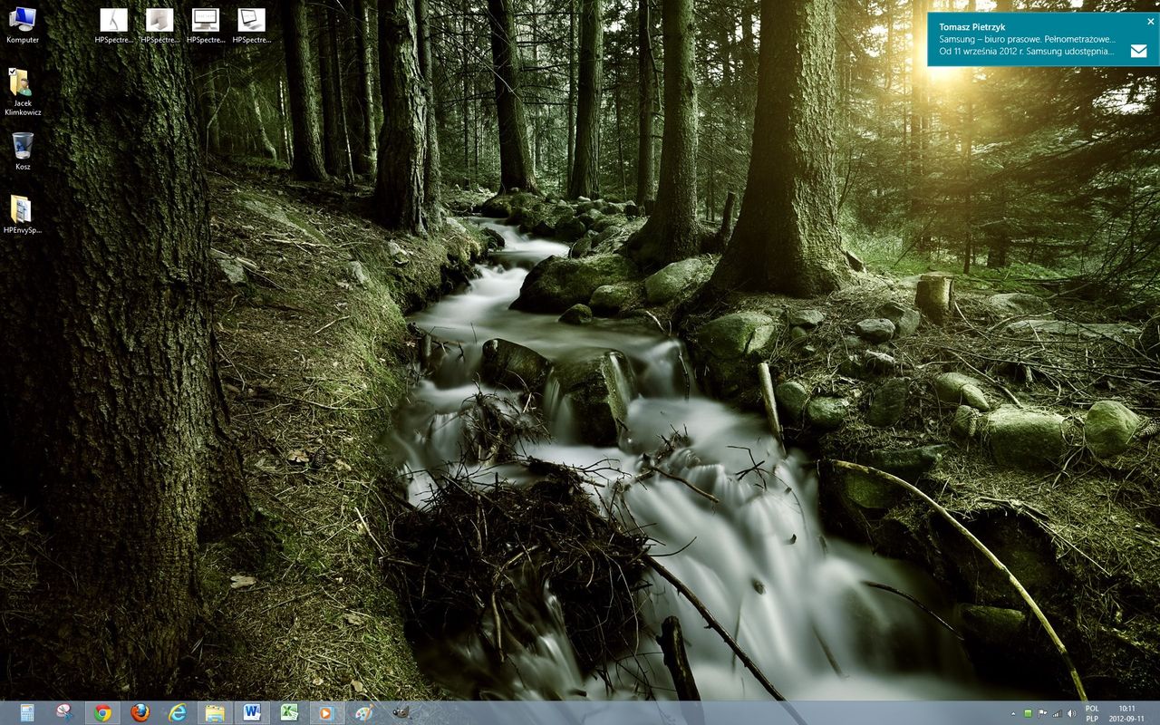 Windows 8 - powiadomienie o nowym mailu