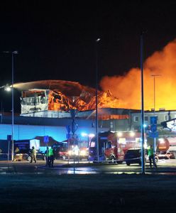 Pożar hali w Mińsku Mazowieckim. "Służby przyjrzą się ewentualnym przyczynom"