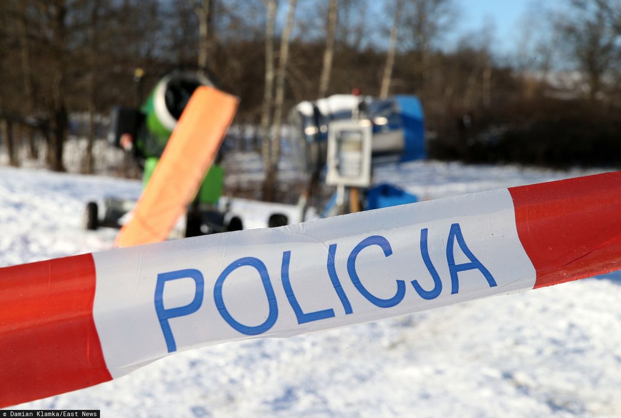 13-latek wjechał w armatkę śnieżną. Jest w ciężkim stanie