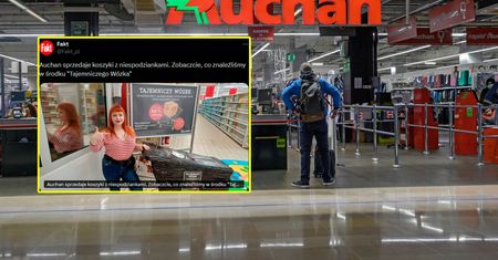 Koszyki z niespodziankami w Auchan. Ujawniono zawartość