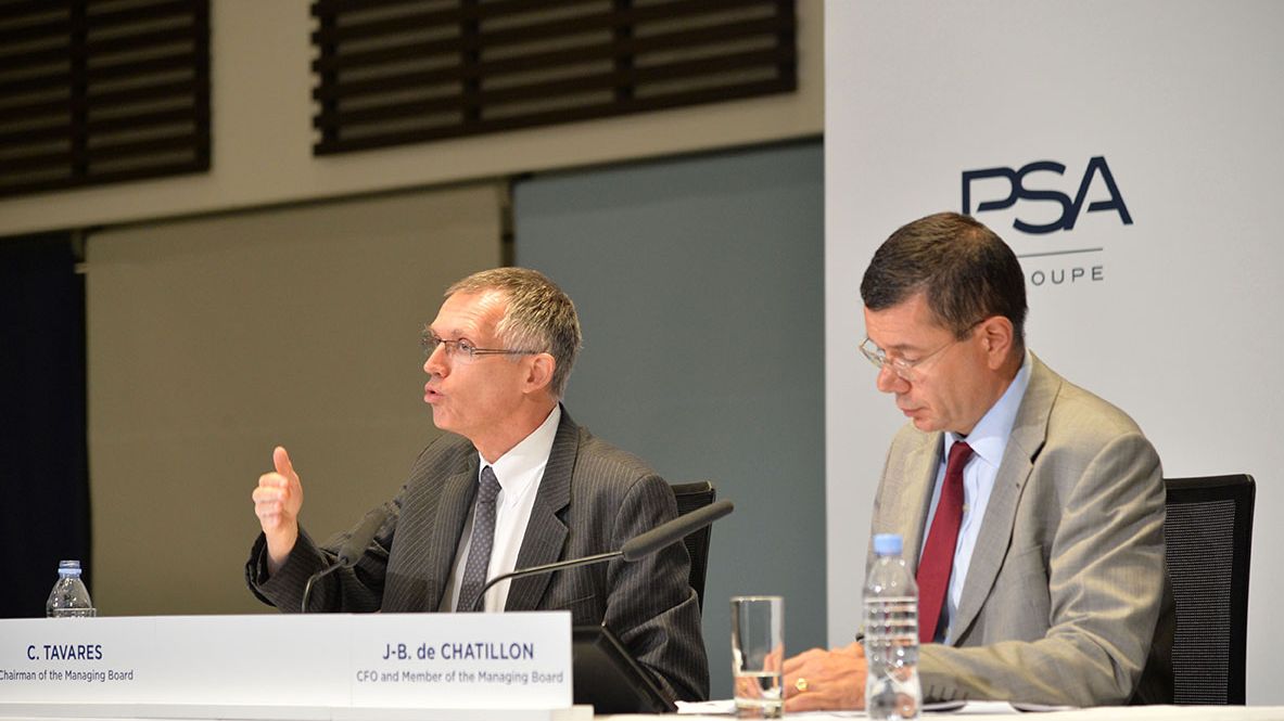 Jeden z architektów fuzji: szef koncernu PSA Carlos Tavares (fot. PSA)