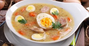 Która przyprawa dominuje w żurku?