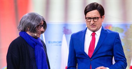 Kabaret w Pałacu Prezydenckim z "Agnieszką Holland". Ludzie zrywali boki