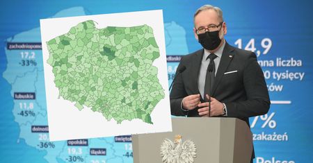 Nowy "rekord" epidemii. Tam licznik zakażeń zatrzymał się kilka tygodni temu