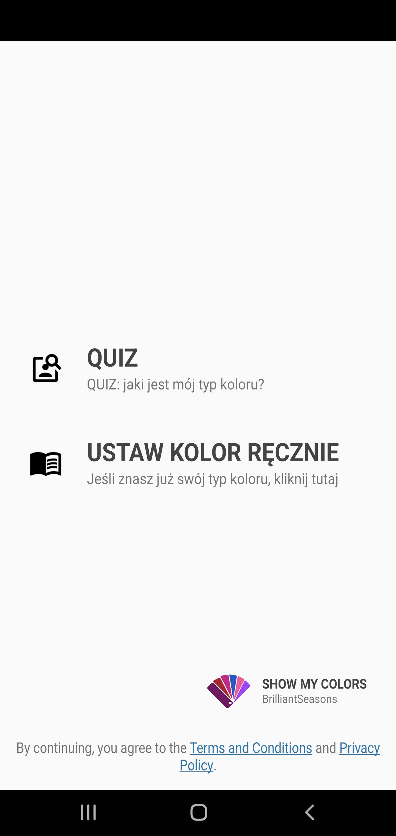 Show My Colors: Color Palettes