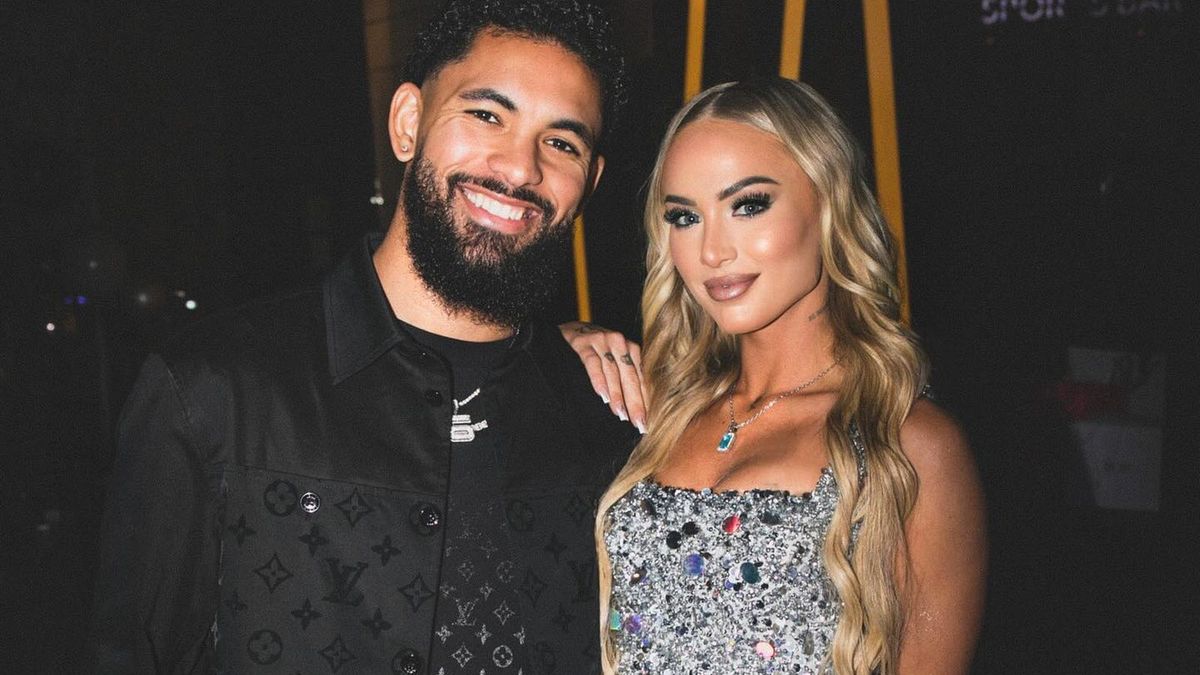 Na zdjęciu: Douglas Luiz i Alisha Lehmann