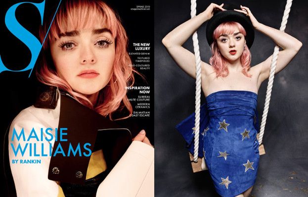 Maisie Williams prezentuje wiosenne trendy w nowej sesji