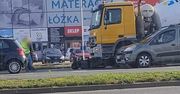Ząbki: Zderzenie skutera z betoniarką. Jedna osoba w szpitalu