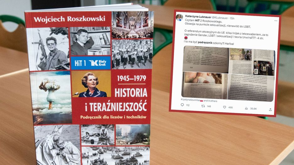 Historia i teraźniejszość. Podręcznik 2. Kolejne kontrowersje wokół książki Wojciecha Roszkowskiego