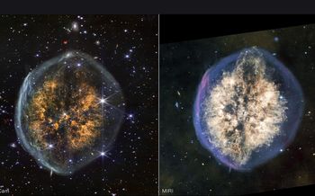 Teleskop Webba zajrzał do "kosmicznej czaszki". Tajemnice mgławicy PMR 1