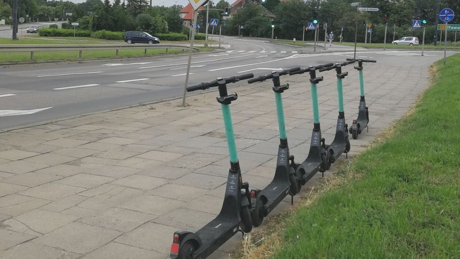 Kontrole użytkowników hulajnóg