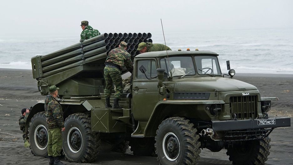 System DP-62 Zapora wygląda jak zwykła wyrzutnia Grad