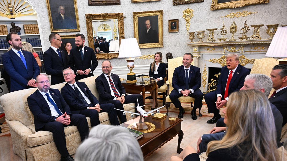 Karol Nawrocki w Białym Domu