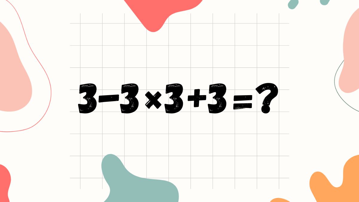 To równanie matematyczne potrafi zamącić 