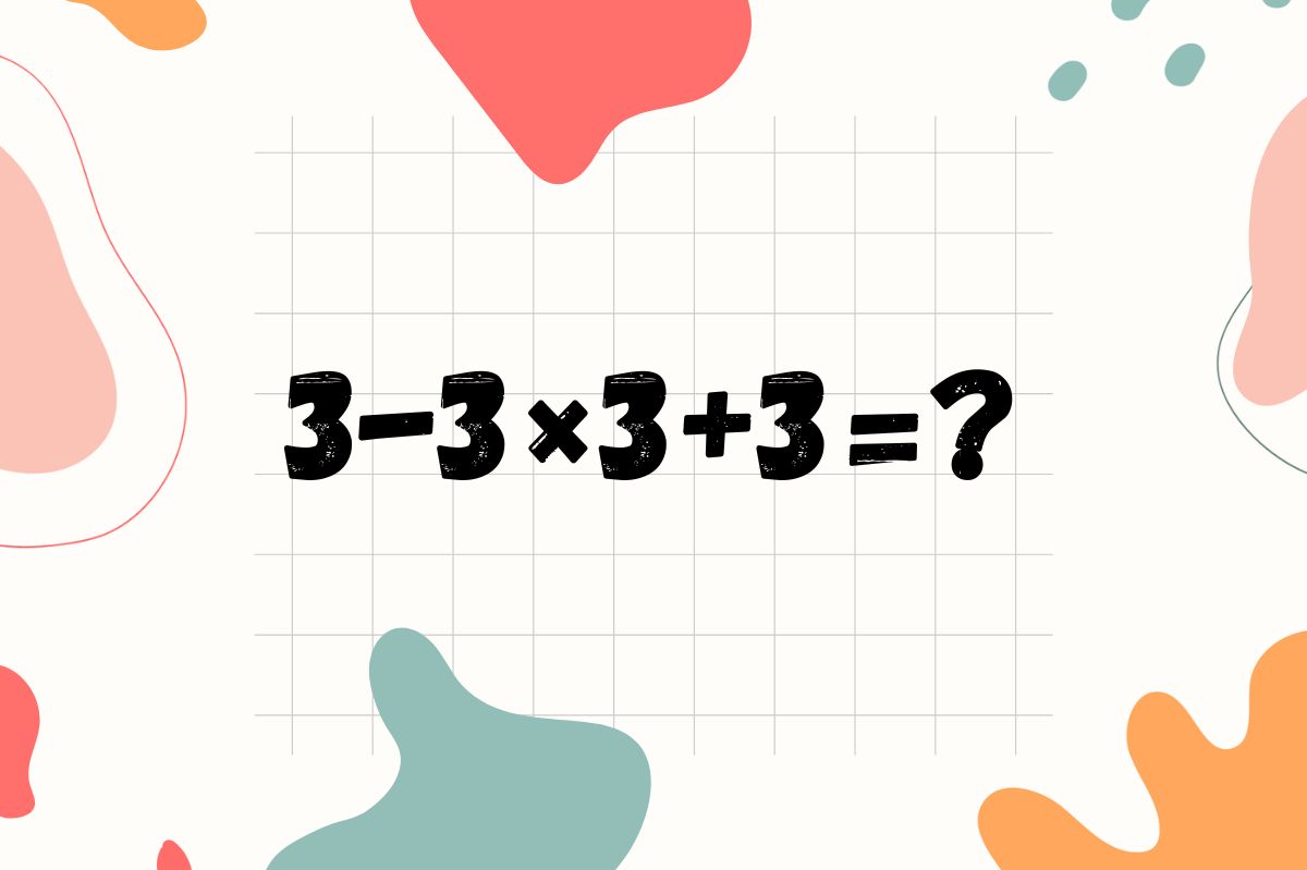Solving the four threes: How perception and memory can crack the infamous math puzzle