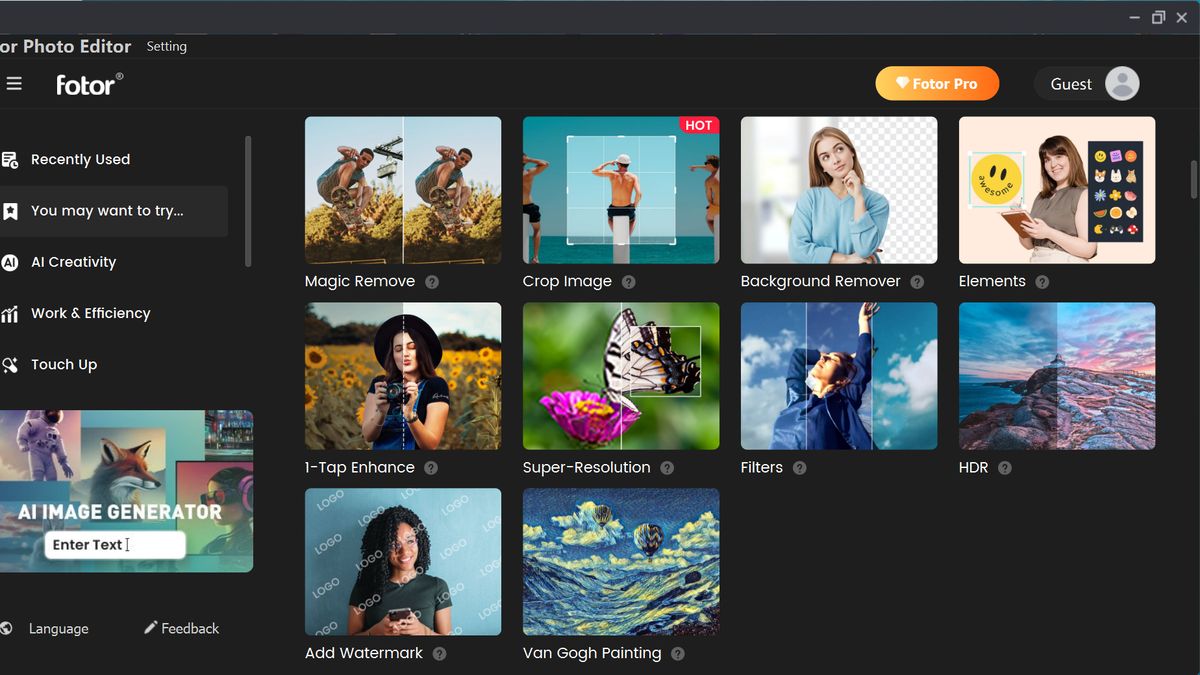 Fotor - aplikacja do edycji zdjęć