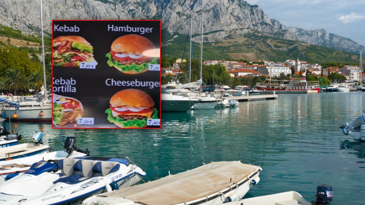 Pokazał ceny w Chorwacji.