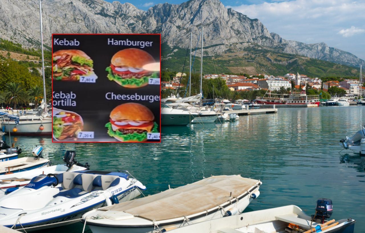 "Wyższe niż rok temu". Polak pokazał ceny w Chorwacji