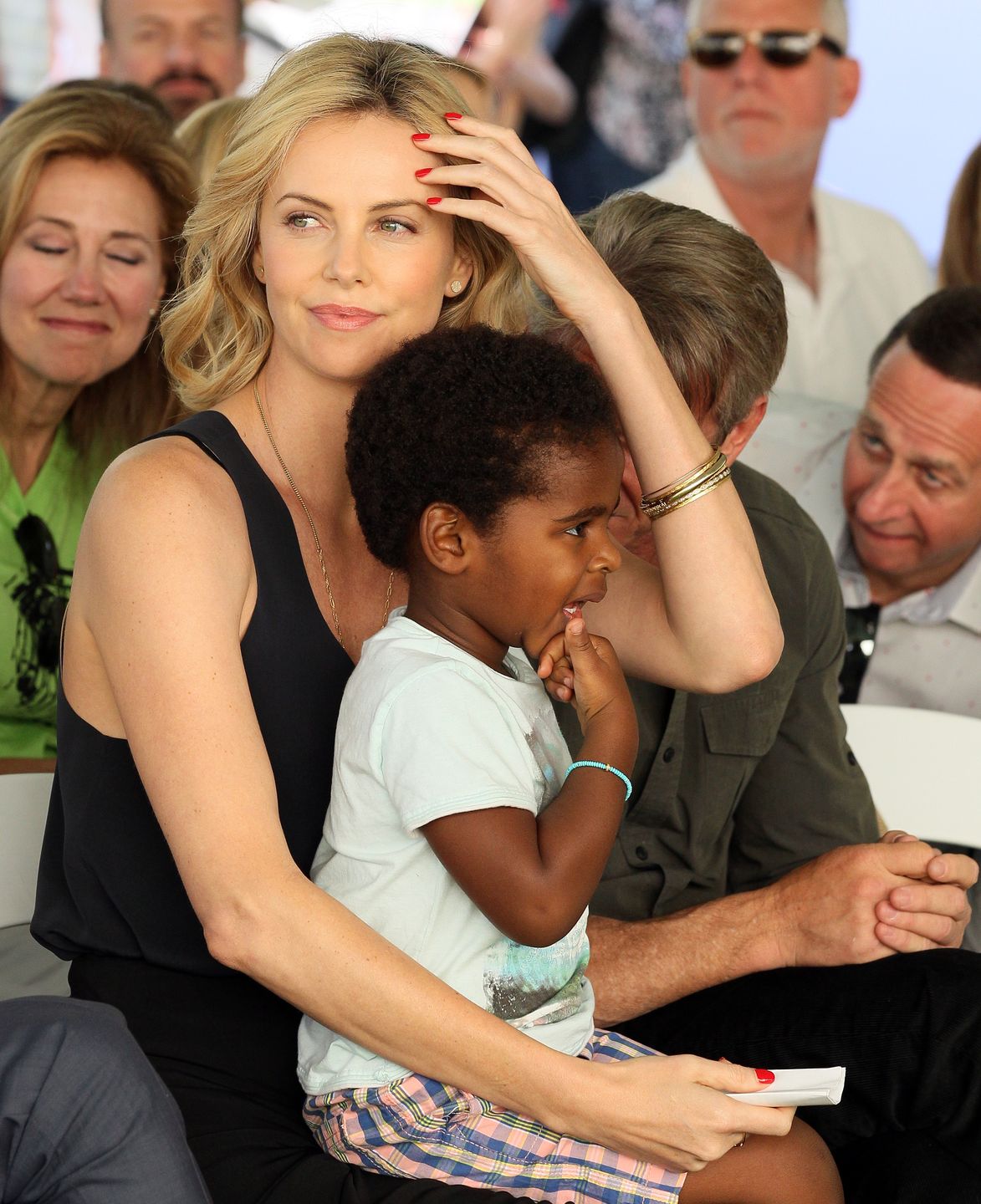 Charlize Theron i Jackson w 2015