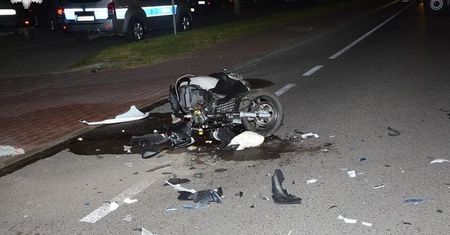 Kierowca skody nie udzielił pierwszeństwa. 33-letni motocyklista zginął na miejscu