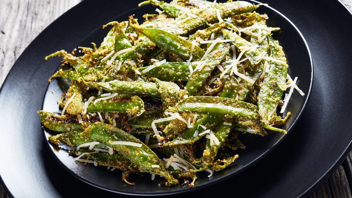 Groszek cukrowy na ciepło 