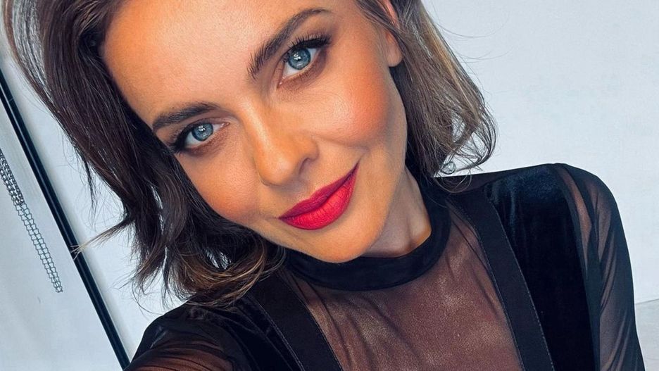 Edyta Herbuś w modnej stylizacji