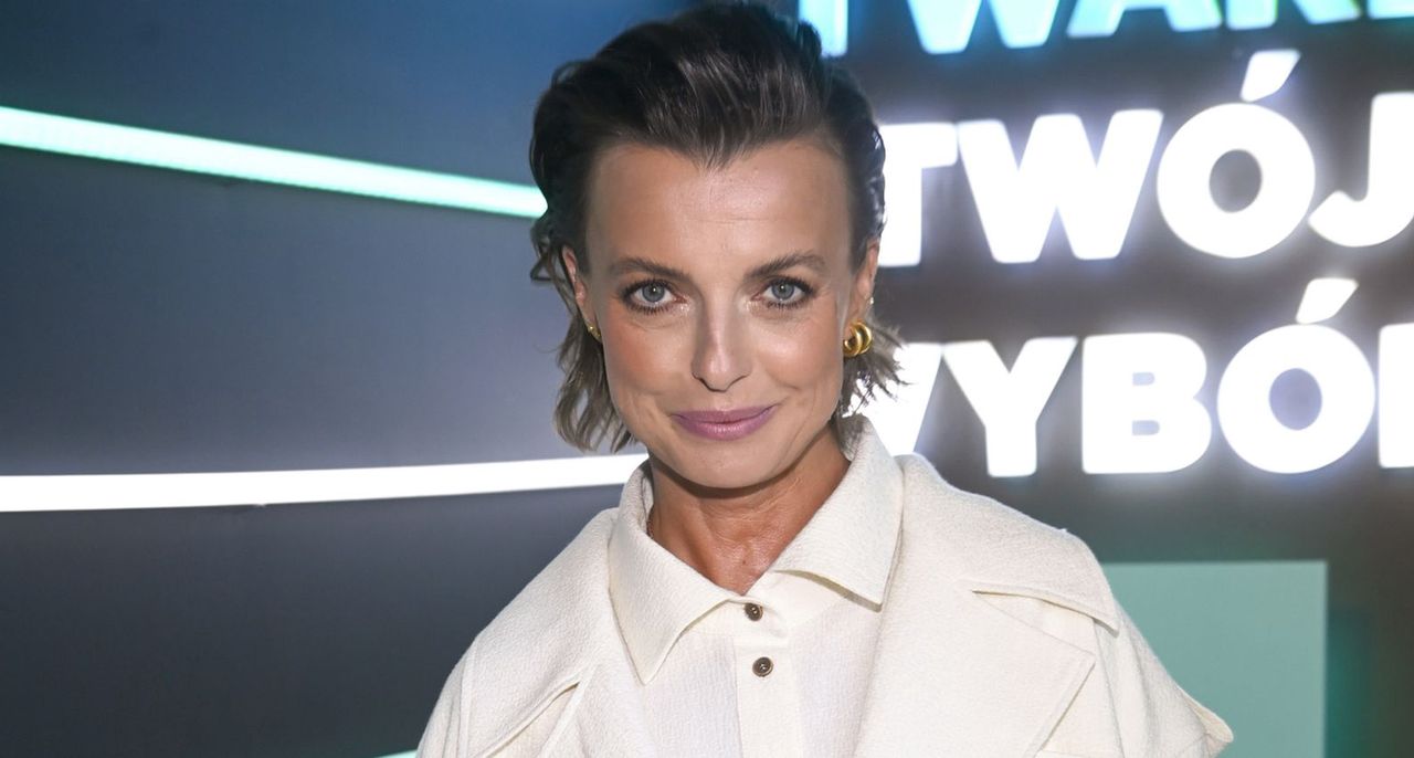 Katarzyna Sokołowska w lipcu urodziła małego Iva. Fani twierdzą, że chłopiec to wykapana mama  fot. AKPA