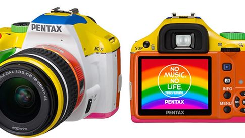 Pentax K-x tym razem na tęczowo 1