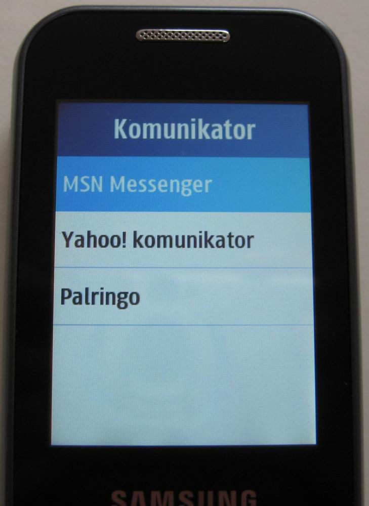 Samsung Ch@t 350 C3500 - test 9