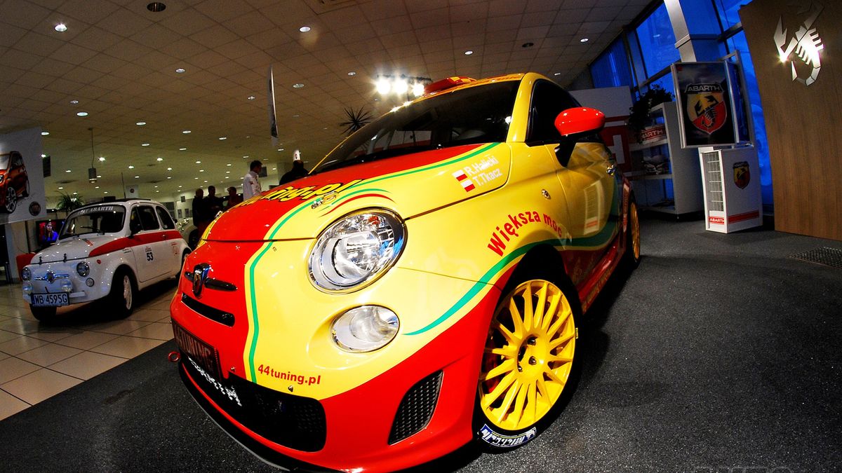 Abarth 500 R3T tuż przed Barbórką [galeria] 1