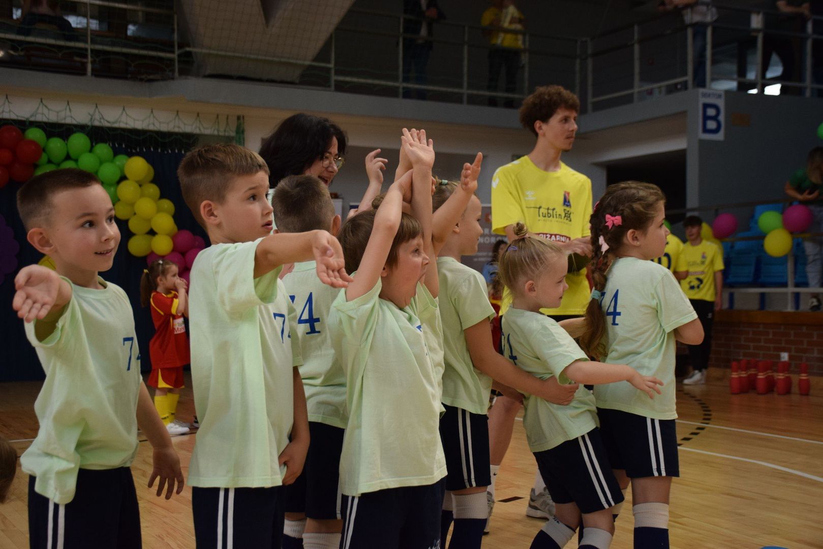 XII Międzyprzedszkolna Spartakiada Sportowa” w Lublinie pod hasłem „Przedszkolak mały i duży wie że sport mu służy”