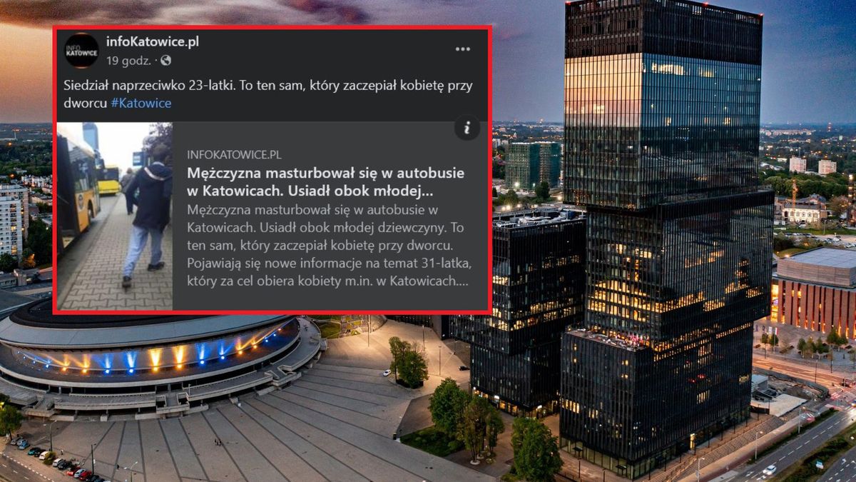 Zboczeniec grasuje w Katowicach