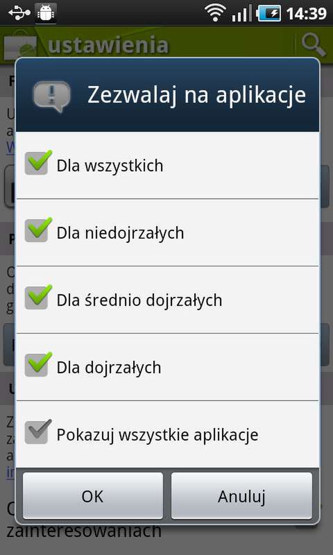 Market z "filtrowaniem" treści 3