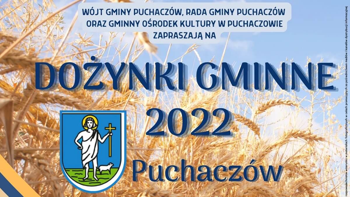 Dożynki Gminy Puchaczów 2022