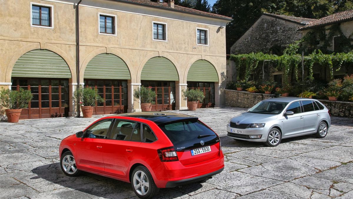 Škoda Rapid Spaceback - obszerna galeria od producenta 1