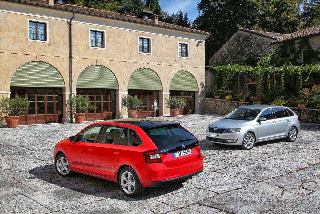 Škoda Rapid Spaceback - obszerna galeria od producenta