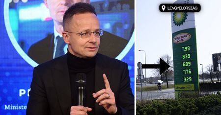 Węgierski minister pokazał ceny paliw w Polsce. Miał jeden cel
