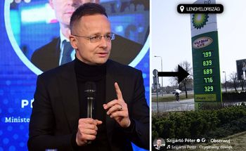 Węgierski minister pokazał ceny paliw w Polsce. Miał jeden cel