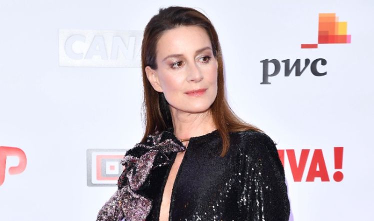 Maja Ostaszewska pojawiła się na Orłach w towarzystwie syna