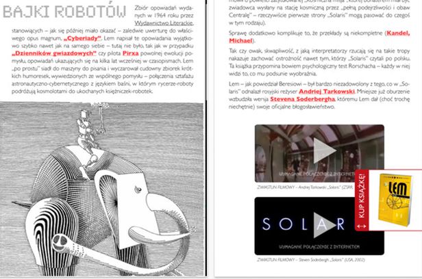 "Lemologia" - pierwsza polska interaktywna książka na iPada 2