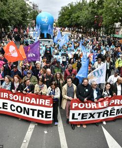 Zawrzało we Francji. Dziesiątki tysięcy ludzi na ulicach